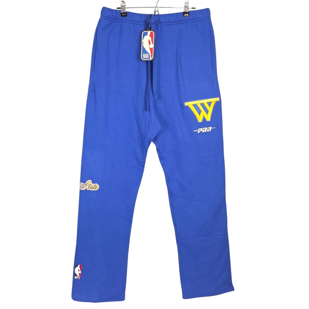 Pro Standard Golden State Warriors Sweatpants Mens Medium Blue Fleece NBA‎ NEW